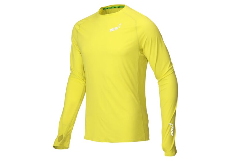 Inov-8 Base Elite 2.0 Long Sleeve Mens Base Layer Yellow Philippines 50237YVPU